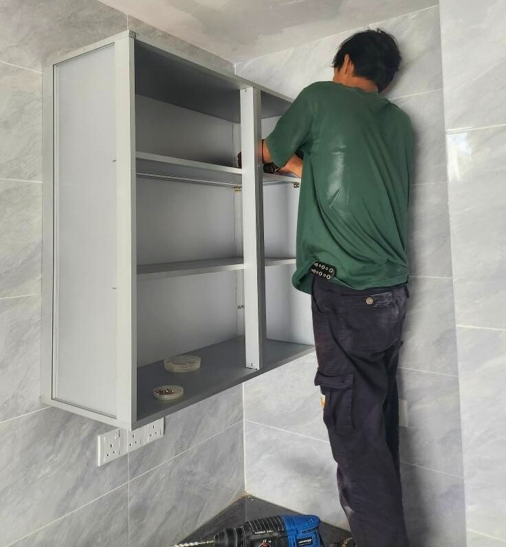 kitchen cabinet installation